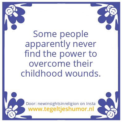 Tegeltje: Some people..
