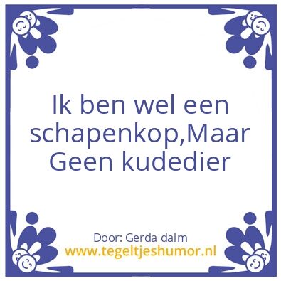 Tegeltje: Dordtenaar