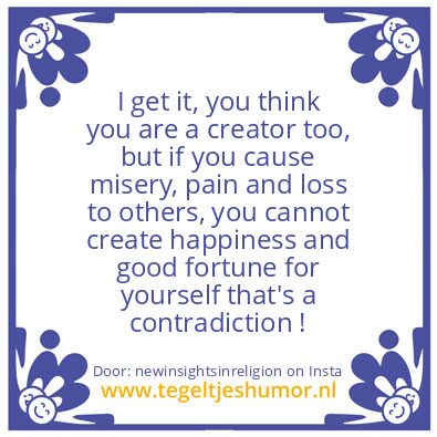 Tegeltje: Jehovah : The Original Creator