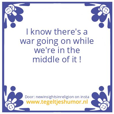 Tegeltje: You and me.
