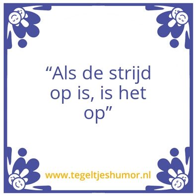 Tegeltje: De Profetie van Mauke