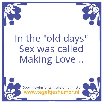 Tegeltje: Now You Know