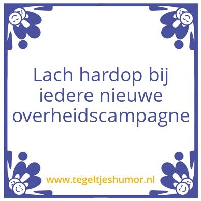Tegeltje: Blijf Mentaal gezond