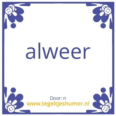 Tegeltje: nnn