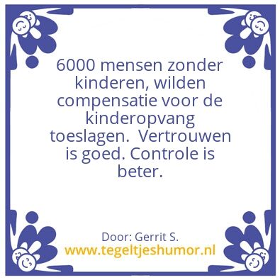 Tegeltje: Ik ben Gerrit.