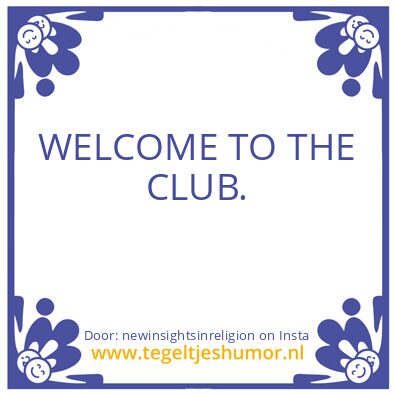 Tegeltje: SOMETIMES