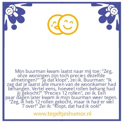 Tegeltje: Behangrollen