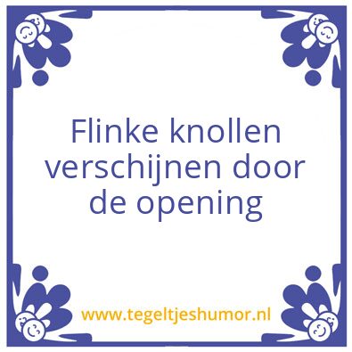 Tegeltje: ,