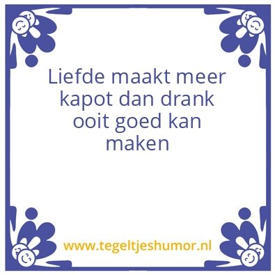 Tegeltje: Liefde