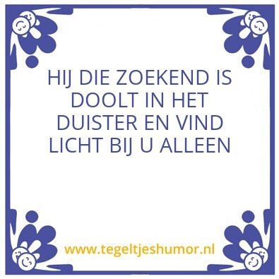 Tegeltje: Citaat