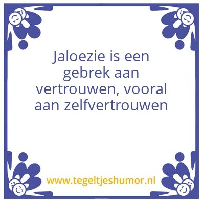 Tegeltje: Vertrouwen