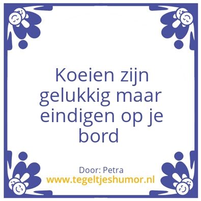 Tegeltje: Gelukkig