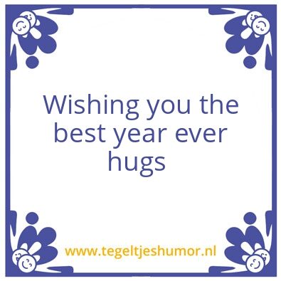 Tegeltje: Wishing