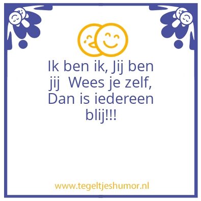 Tegeltje: Zussen