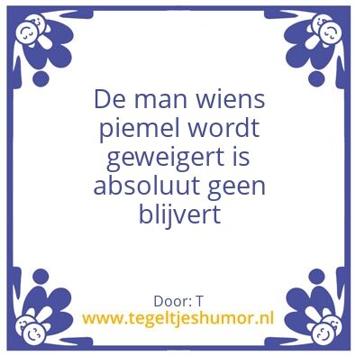 Tegeltje: H