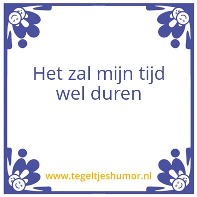 Tegeltje: – robots in ons leven –