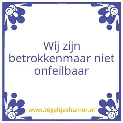 Tegeltje: Corona