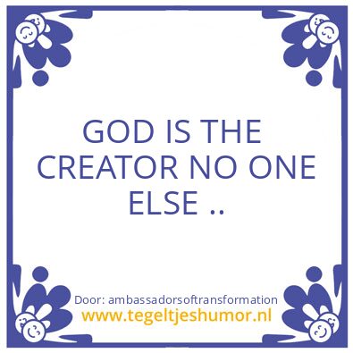 Tegeltje: I subject the devil