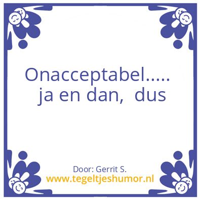 Tegeltje: Ik ben Gerrit.