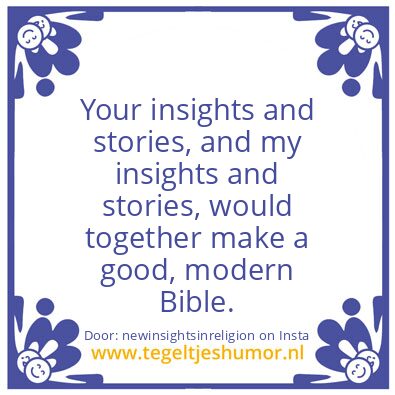 Tegeltje: This Is Your Calling Too.