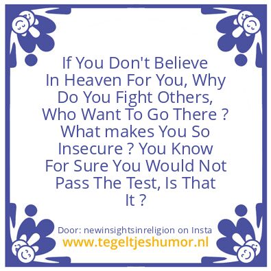 Tegeltje: What ? Test ?
