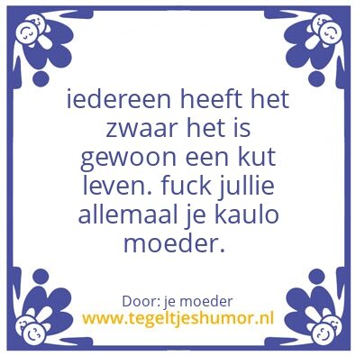 Tegeltje: kkr hoeren