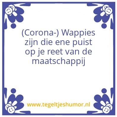 Tegeltje: Puist op je reet maatschappij