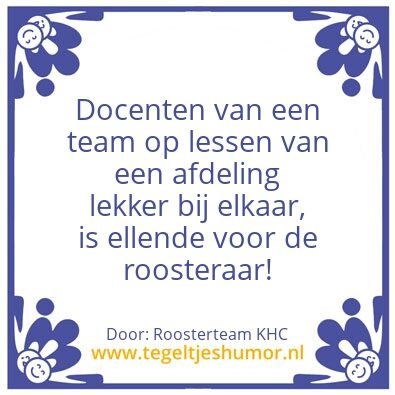 Tegeltje: Ellende