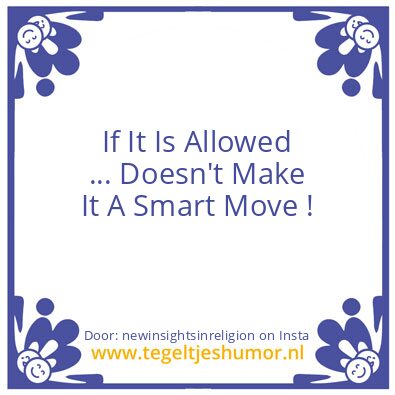 Tegeltje: Face It …