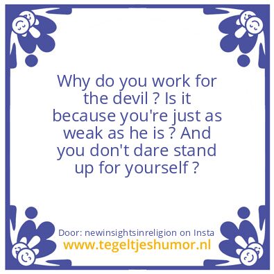 Tegeltje: Oh Boy, oh boy !