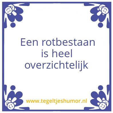 Tegeltje: Helaas1