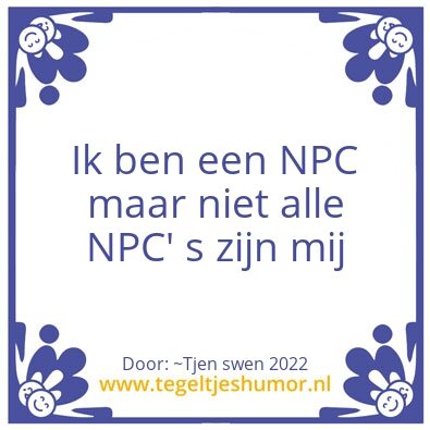 Tegeltje: JX