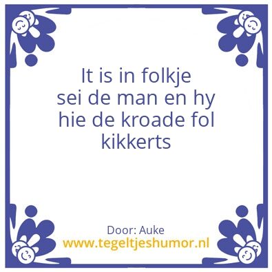 Tegeltje: wijsheid.