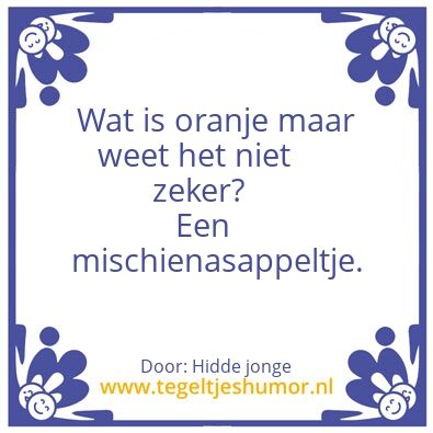 Tegeltje: mooie Spreuk