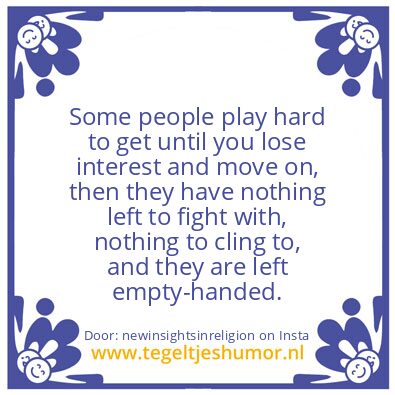 Tegeltje: Some People ?