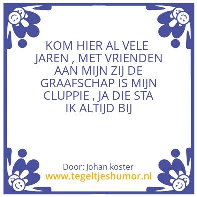 Tegeltje: MOOISTE CLUB VAN NEDERLAND