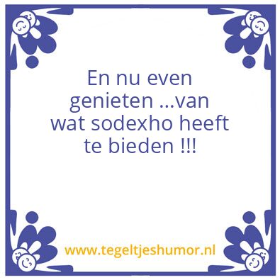 Tegeltje: Eten
