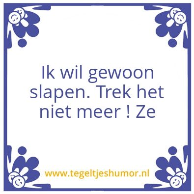 Tegeltje: Kater