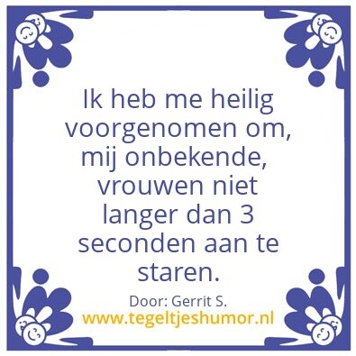 Tegeltje: Ik ben Gerrit.