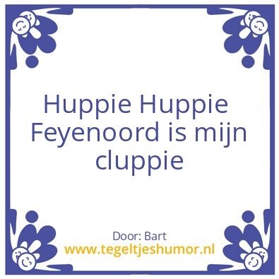 Tegeltje: Feyenoord