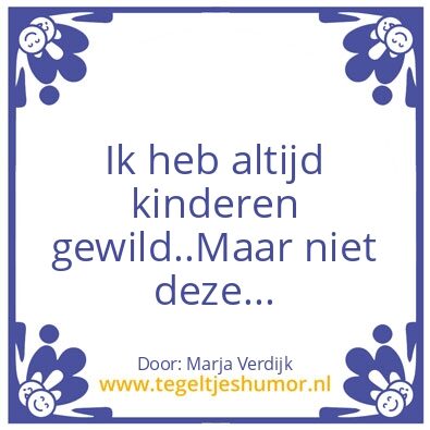 Tegeltje: Kinderen