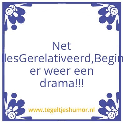 Tegeltje: Rel