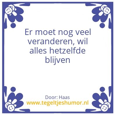 Tegeltje: Voor Frank