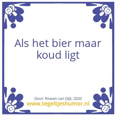 Tegeltje: Waar?