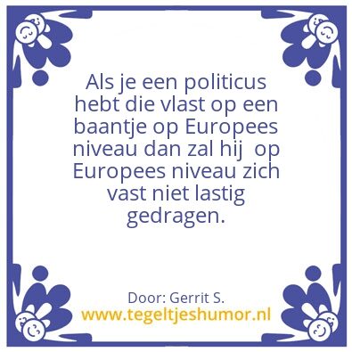 Tegeltje: Ik ben Gerrit