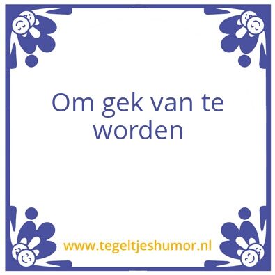 Tegeltje: Go 1