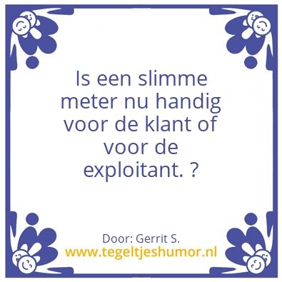 Tegeltje: Ik ben Gerrit.