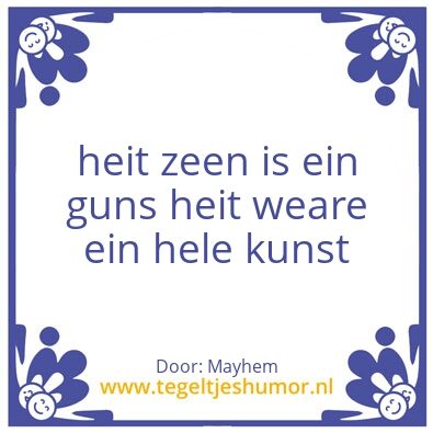 Tegeltje: Thei