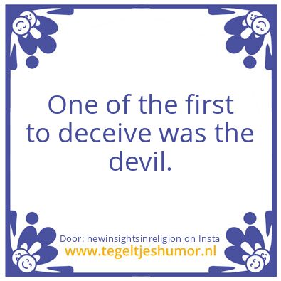 Tegeltje: One of the first …