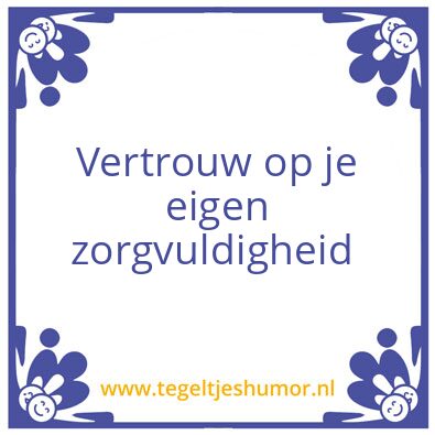 Tegeltje: Mik